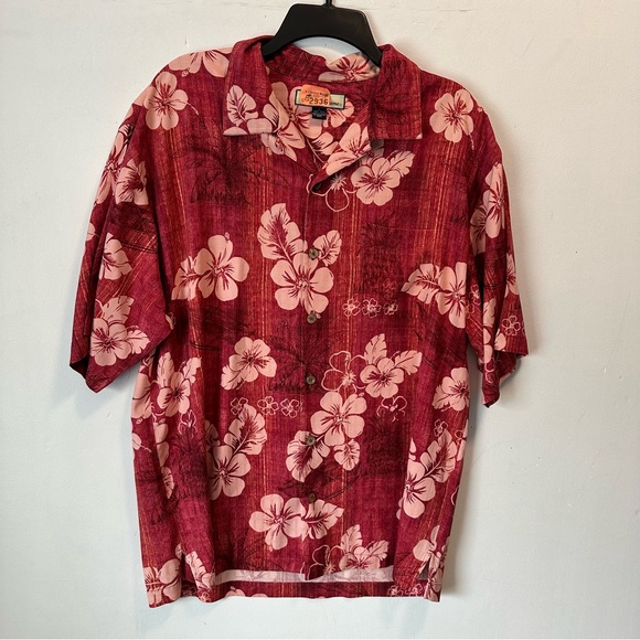 Tommy Bahama 100% Silk Button Down Camp Shirt - Picture 1 of 11